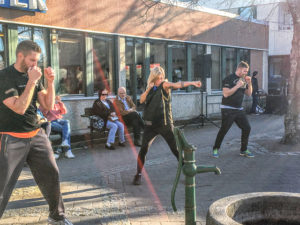 Rena slagfältet på torget