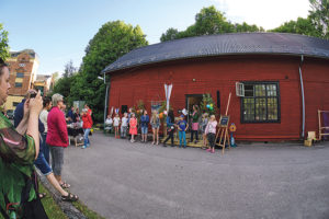 Kollodagar med slöjd
