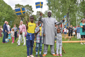 En flagga för Sverige