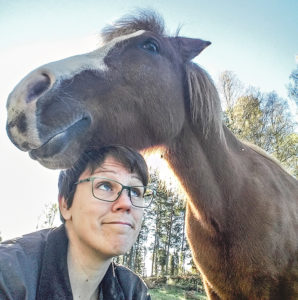 Djur är kärlek för Nina