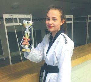 Taekwondotalang fick stipendium