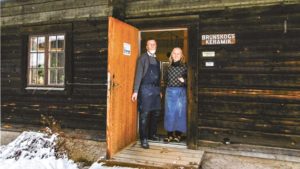 Keramikerpar trivs i Brunskog