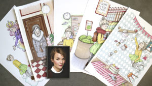 Efterfrågad illustratör