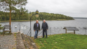 Njutning på böljan den blå