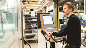 Maskiner, plåt och elektronik