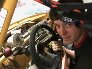 Linus är näst bäst i rallycross